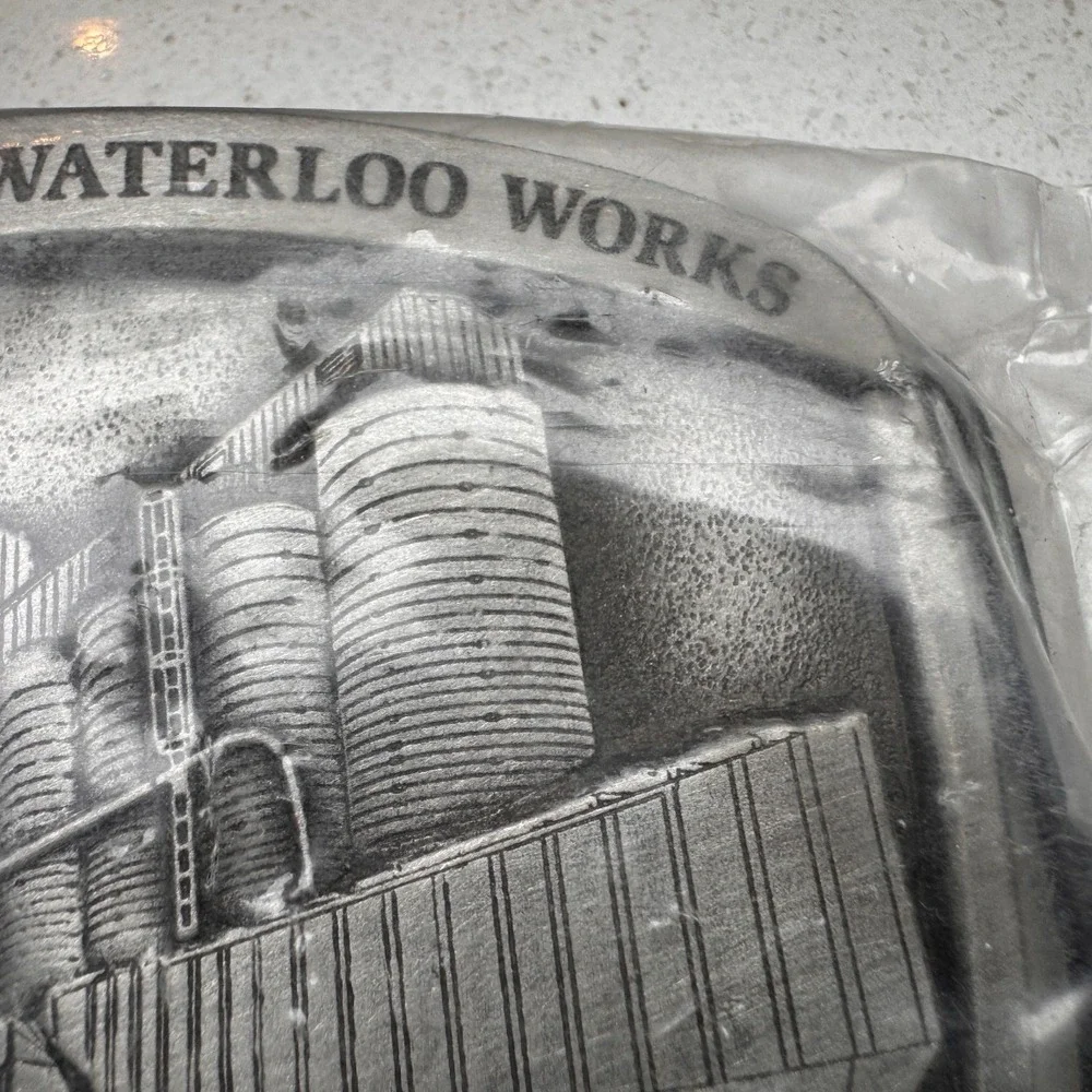 John Deere Belt Buckle Foundry Division‎ Waterloo Works Iowa Incoming Sand 1996